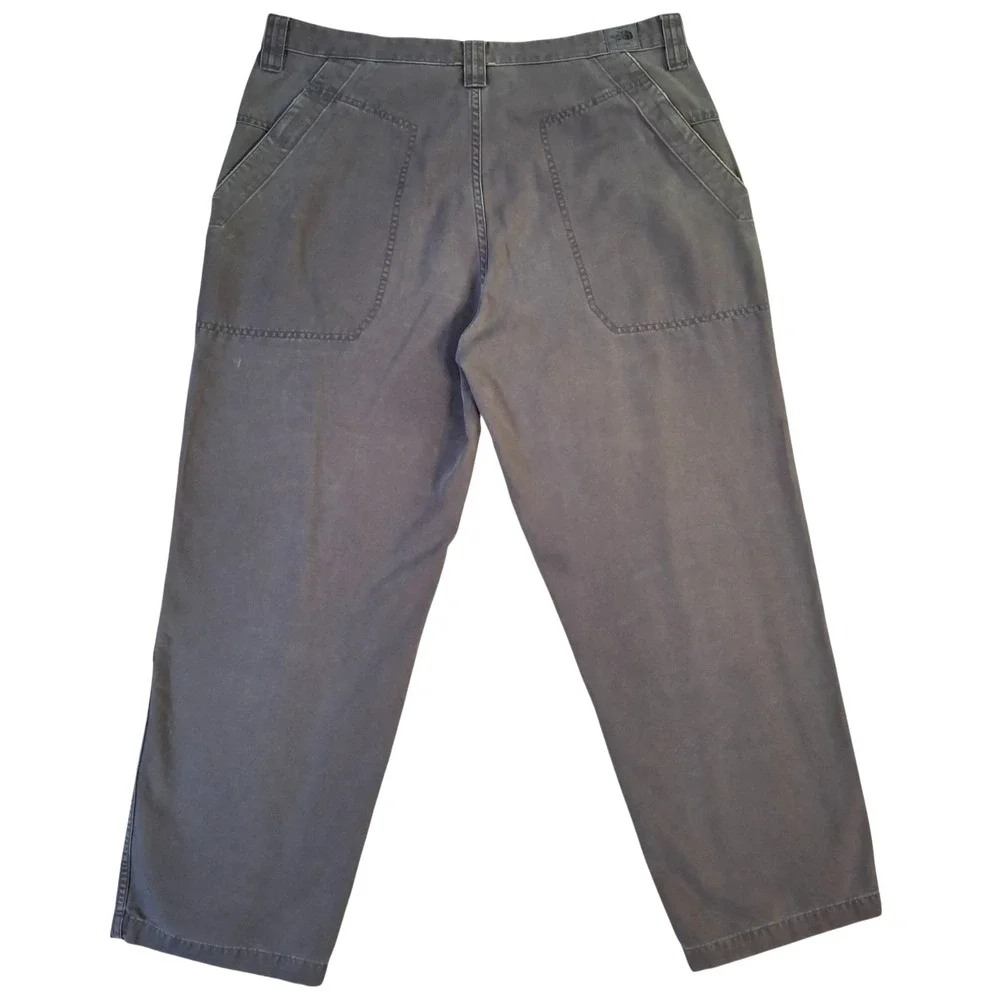 Vintage The North Face A5 Series Double-knee Work Pants Men's 38x29 Tan Canvas